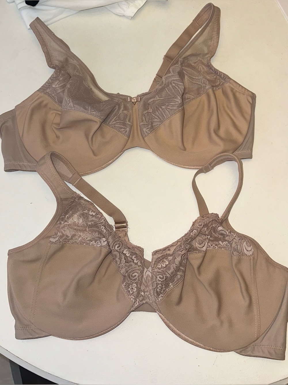 Two Nude Glamorise Bras
